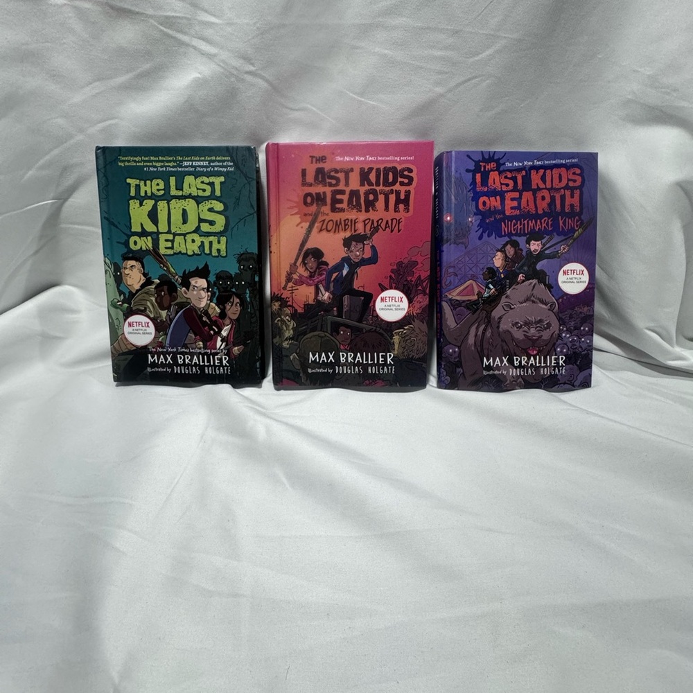 THE‎ LAST KIDS ON EARTH SERIES BOOKS. MONSTER-ZOMBIE APOCALYPSE. VOLUME 1-3